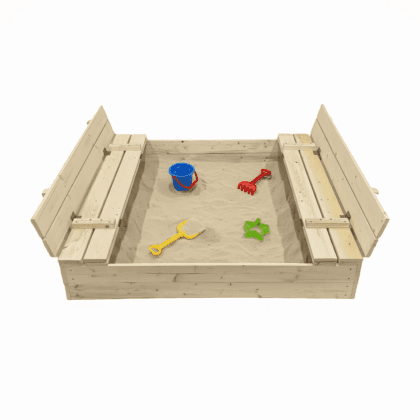 smėlio dėžė hatis, 120x120 cm ir 250 kg smėlio