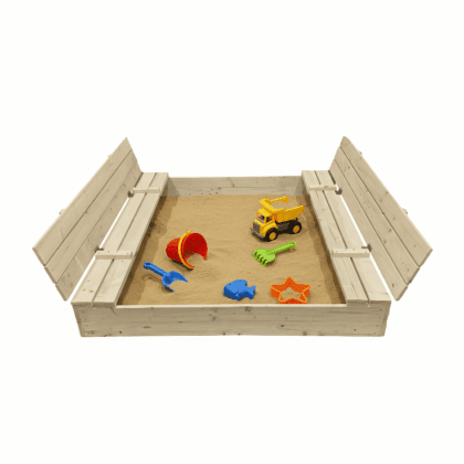 smėlio dėžė hatis, 140x140 cm ir 300 kg smėlio