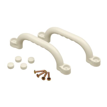 rankenėlių komplektas 250 x 75 mm, kreminės