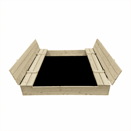 smėlio dėžė hatis, 140x140 cm