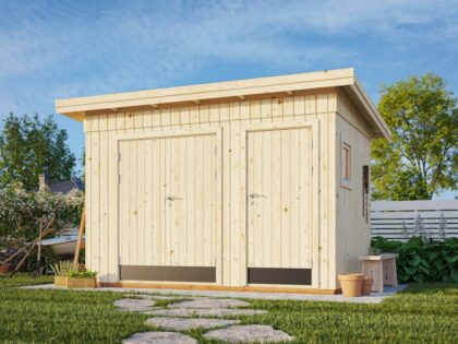 medinis sandėliukas „elnias“ 6,6 m2