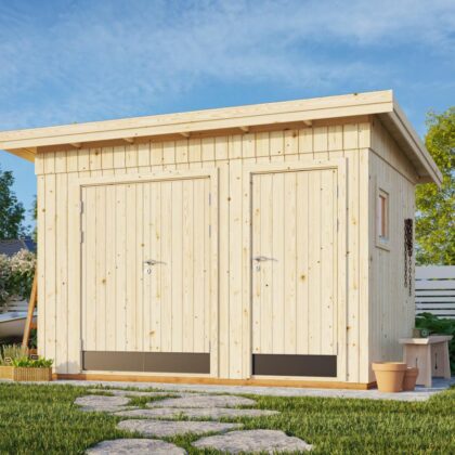 medinis sandėliukas „elnias“ 6,6 m2