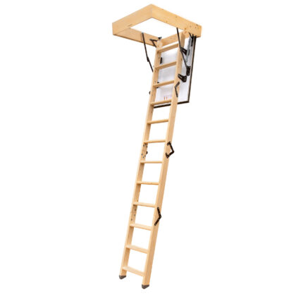 mediniai palėpės laiptai „greenline" 120 x 90 cm