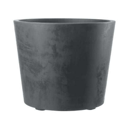 Vazonas "Antracitas" su vandens rezervuaru ir ratukais, 59 cm