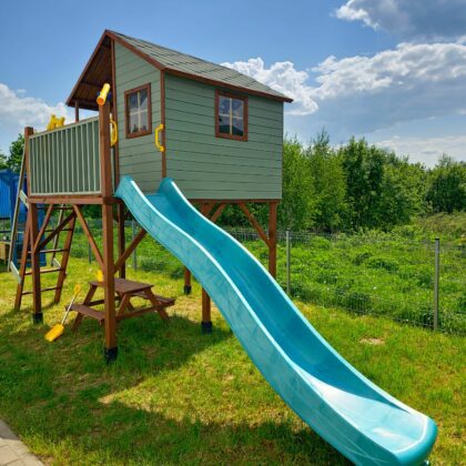 Čiuožykla 290 cm, turkio spalvos