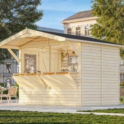 medinis kioskas „lūšis“ 5,0 m2