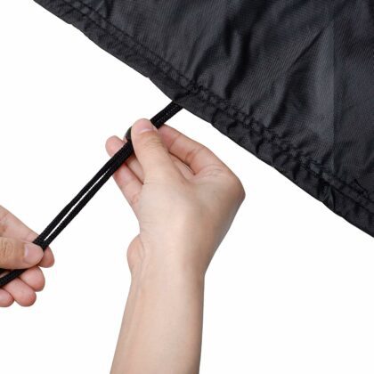 Smėlio dėžės uždengimas, 140x140 cm, juodas - Image 5