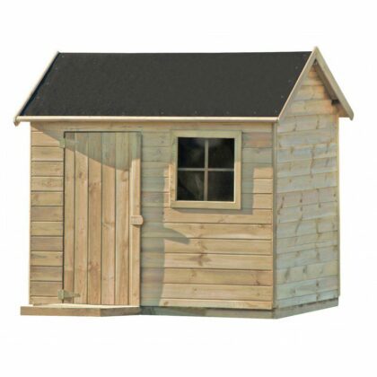 Medinis vaikų žaidimų namelis "Vyturėlis"