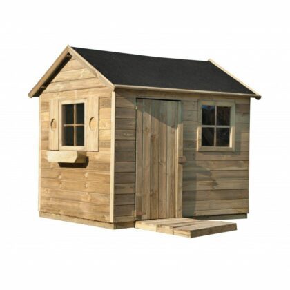 Medinis vaikų žaidimų namelis "Vyturėlis"