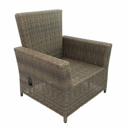 Lauko baldų komplektas "Ramzis", rudos spalvos