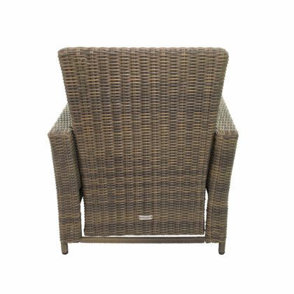 Lauko baldų komplektas "Ramzis", rudos spalvos