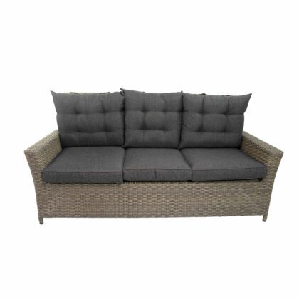 Lauko baldų komplektas "Ramzis", rudos spalvos