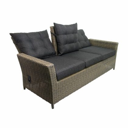 Lauko baldų komplektas "Ramzis", rudos spalvos