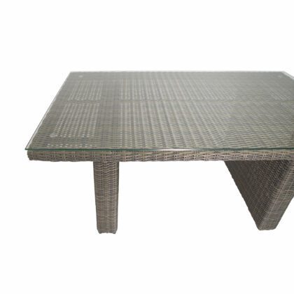 Lauko baldų komplektas "Ramzis", rudos spalvos