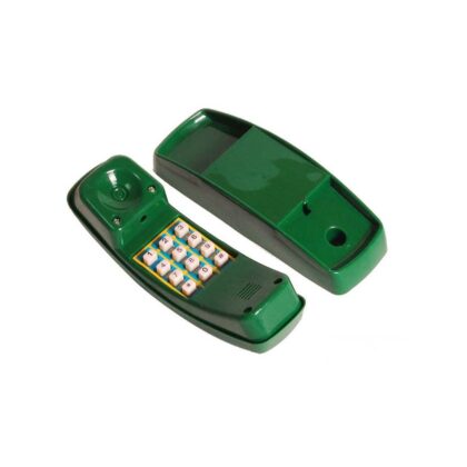 Vaikiškas telefonas, tamsiai žalias