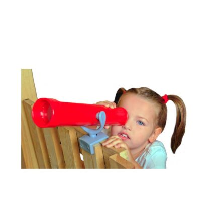 Vaikiškas teleskopas, raudonas