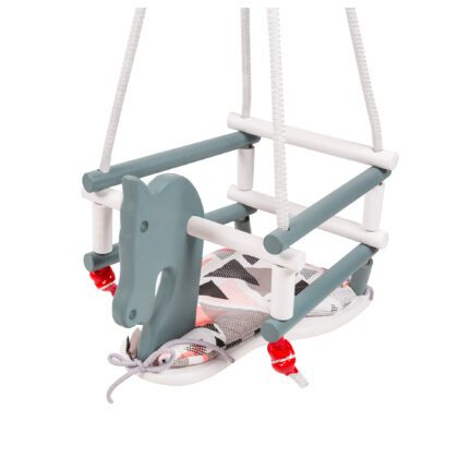 Vaikiškos sūpynės “Arkliukas” su paminkštinimu