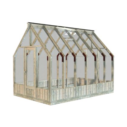 Stiklinis sodo namelis "Emilija“ 8,2 m2