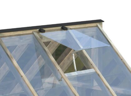 Stiklinis sodo namelis "Emilija“ 5,4 m2