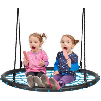 Sūpynės „Gandro lizdas“ 100 cm (mėlynas)