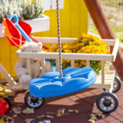 Sūpynės „Gėlė“, mėlynos