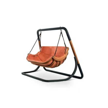 Dvivietis hamakas su stovu, Terracotta