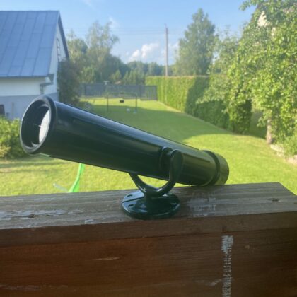 Vaikiškas teleskopas, tamsiai žalias