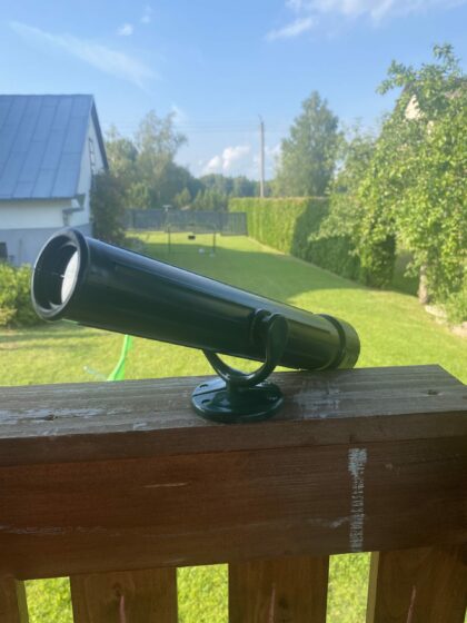 Vaikiškas teleskopas, tamsiai žalias
