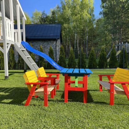 Medinis vaikų baldų komplektas „Svajonė“