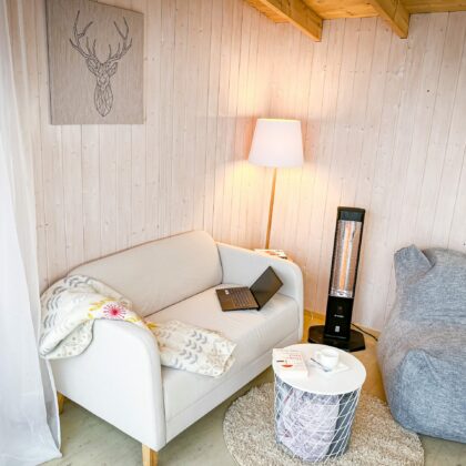 Infraraudonųjų spindulių šildytuvas “Joris” 2000W, juodas