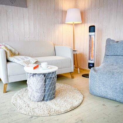 Infraraudonųjų spindulių šildytuvas “Mila” 2500W, juodas