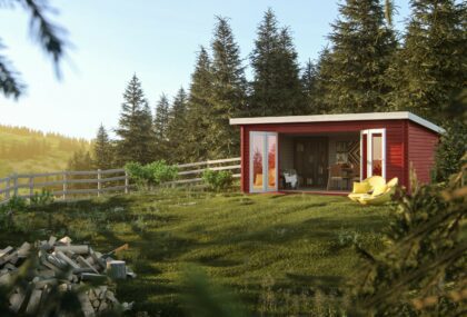 Medinis sodo namelis „Lėja“ 19,4 m2