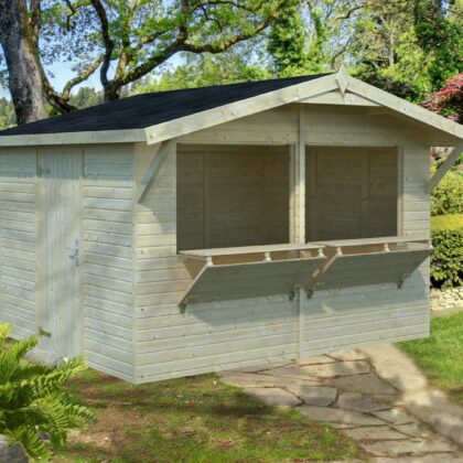 Medinis kioskas „Lūšis“ 8,2 m2