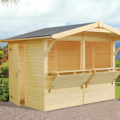 Medinis kioskas „Lūšis“ 5,0 m2