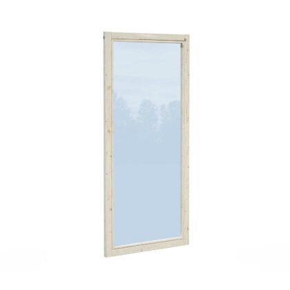 Medinės pavėsinės „Liusi“ 12,2 m2 stiklinis sienos elementas