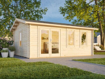 Medinis sodo namelis „Irma“ 19,1 m2 - Image 3