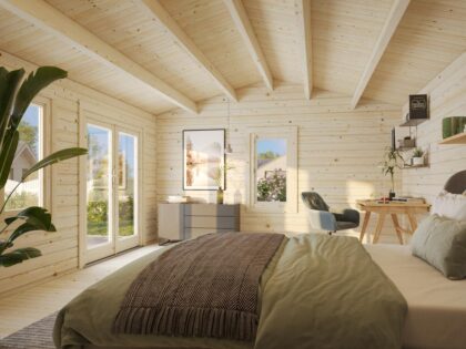 Medinis sodo namelis „Irma“ 19,1 m2 - Image 2