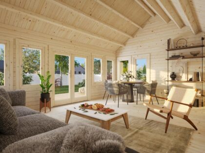 Medinis sodo namelis „Klaudija“ 19,4 m2 - Image 2