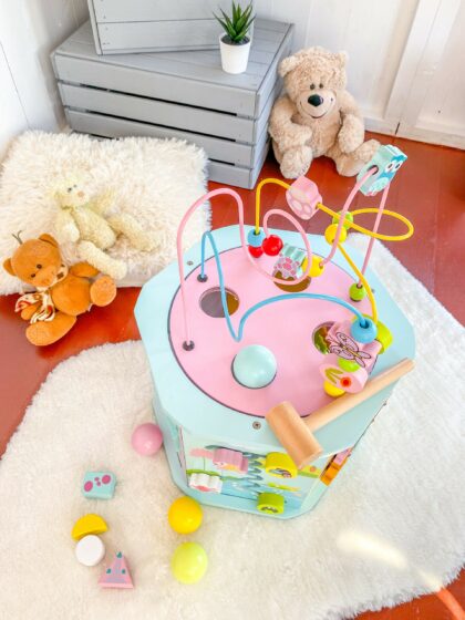 Medinis žaislas “Galvočius”