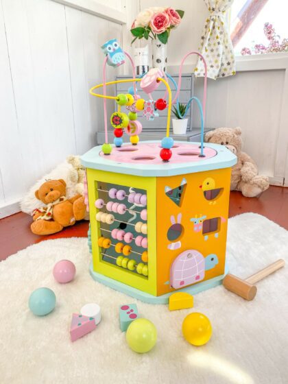 Medinis žaislas “Galvočius”