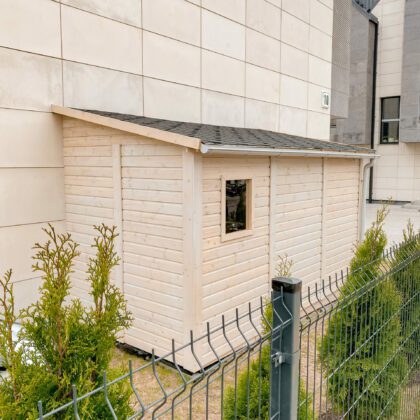 Medinis sandėliukas „Šermuonėlis“ 5,4 m2