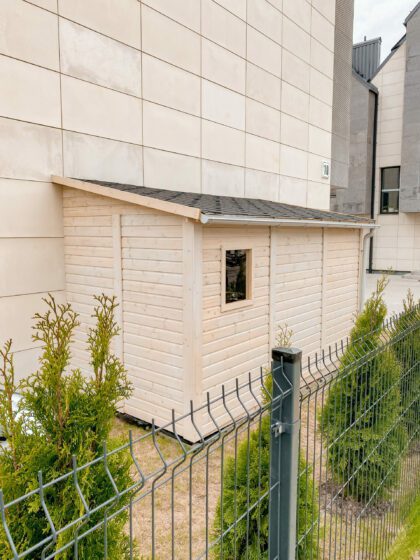 Medinis sandėliukas „Šermuonėlis“ 5,4 m2