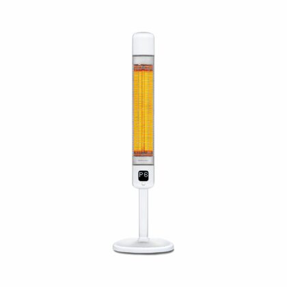 Infraraudonųjų spindulių šildytuvas “Mila” 2500W, baltas