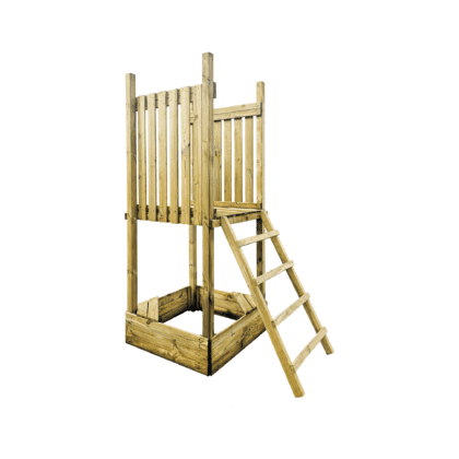 Medinis bokštelis - vaikų žaidimų aikštelės modulis „A“