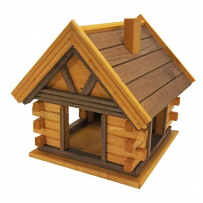 Paukščių lesyklėlė "Giesmininkas", ruda