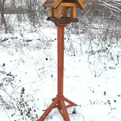 Paukščių lesyklėlė "Cypliukas", ruda