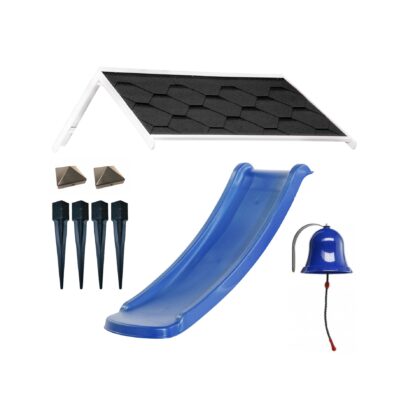 Priedų rinkinys žaidimų nameliui "Žiogelis" (mėlynas)