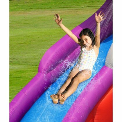 Pripučiamas batutas "Rykliukas" su vandens pramogomis