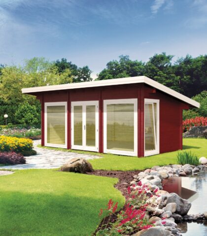 Medinis sodo namelis „Rasa“ 19,7 m2