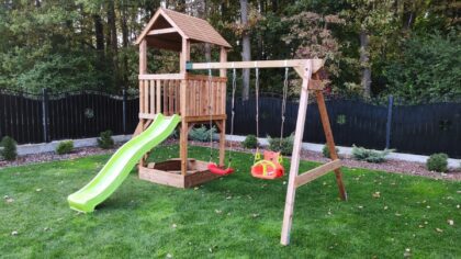 Vaikų žaidimų aikštelė „Rugelis“